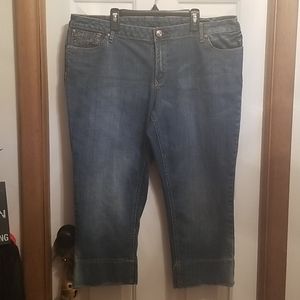 Bisou Bisou Skinny Capri Jeans